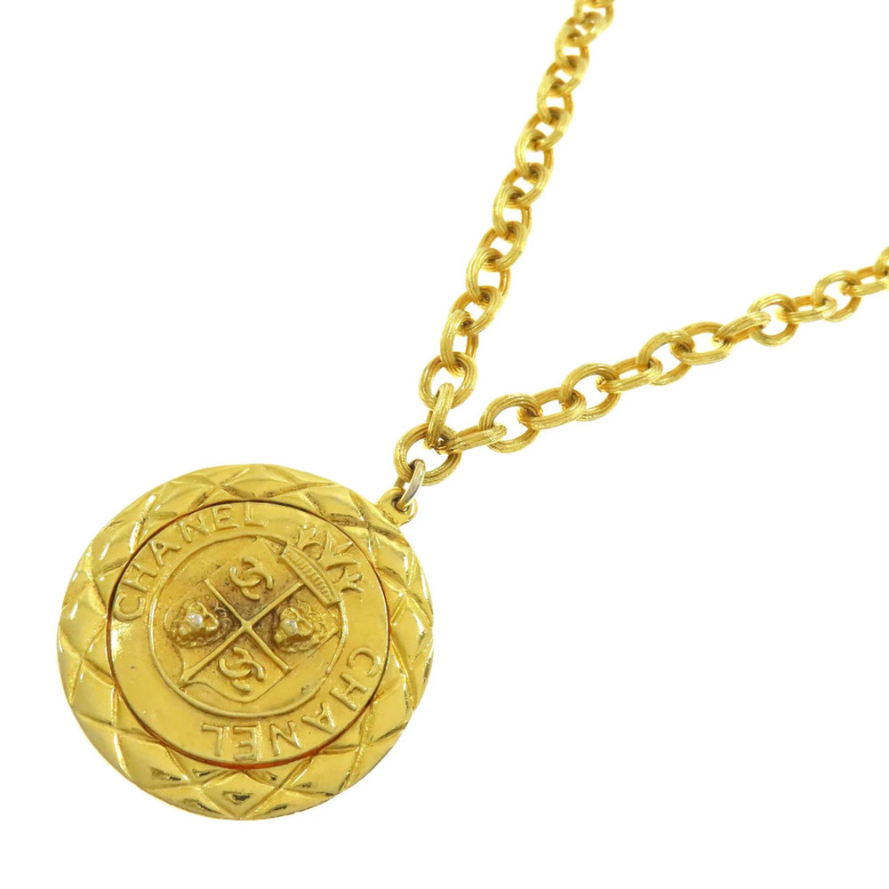 CHANEL Gold Necklace